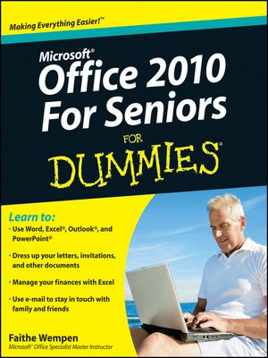 cover image of Office 2010 For Seniors For Dummies